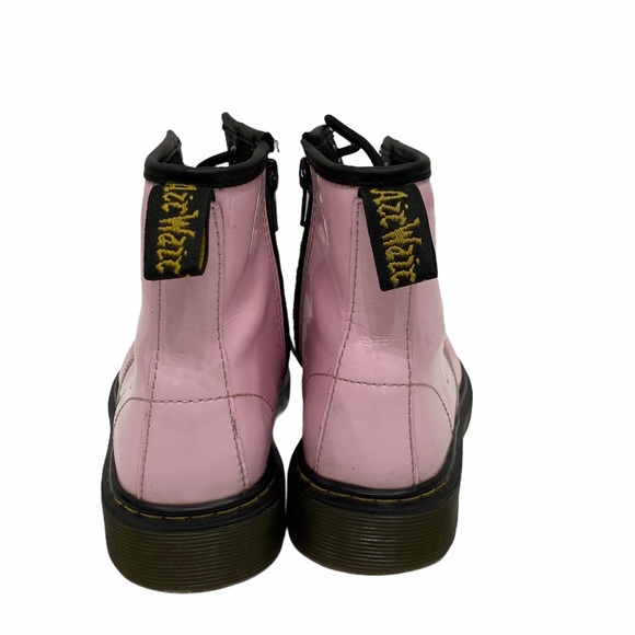 Dr Marten Baby Pink Delaney Boots Size 3 - Picture 5 of 6